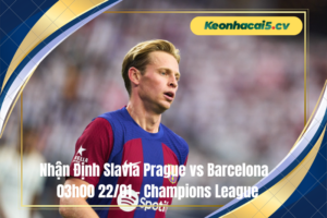 Đội hình dự kiến trước trận Slavia Prague vs Barcelona